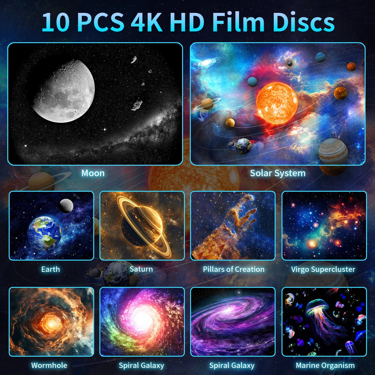 OptiHaunt™ Galaxy Projector